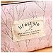 Fresh Soft Cotton Countryside Floral Pencil Pen Case Cosmetic Makeup Bag Pouch