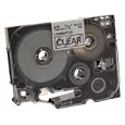 Brother TZ131 Black on Clear Labeling Tape (1/2 Inch)