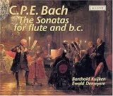Carl Philipp Emanuel Bach: The Sonatas for Transverse Flute and Basso Continuo - Barthold Kuijken / Ewald Demeyere