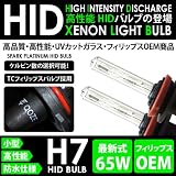 業界最安 65W 新品 PHILIPS HID交換バルブ H7 12000K
