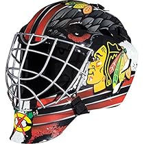 Franklin Sports GFM 1500 NHL Chicago Blackhawks Goalie Face Mask
