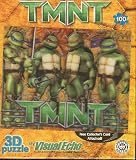 Visual Echo 3D Puzzle Teenage Mutant Ninja Turtles TMNT Lenticular Puzzle 100 piece