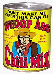 Whoop Ass Chili Mix - Contains the necessary ingredients to make an awesome pot of chili in less than 20 minutes!