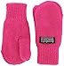 Infant baby Toddler Knitted Fleece Lined Mittens (Small (4-12 Months), Fuschia (Hot Pink))