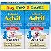 Advil Infants' Fever Reducer/Pain Reliever Dye-Free, 50mg Ibuprofen Concentrated Drops (White Grape Flavor, 0.5 fl. oz. Bottle, Pack of 2)