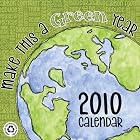 Think Be Go Green 2010 Wall Calendar 