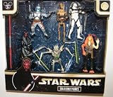 Star Wars Figure Set Disney Exlusive Set of Villians with Darth Maul, General Grevious Etc