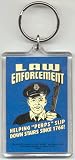 Retro Spoofs - Law Enforcement - Acrylic Keychain