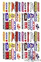 Motocross MX Logo Aufkleber Satz Bogen