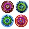Kikkerland Moire Coasters, Set of 4