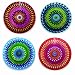 Kikkerland Moire Coasters, Set of 4
