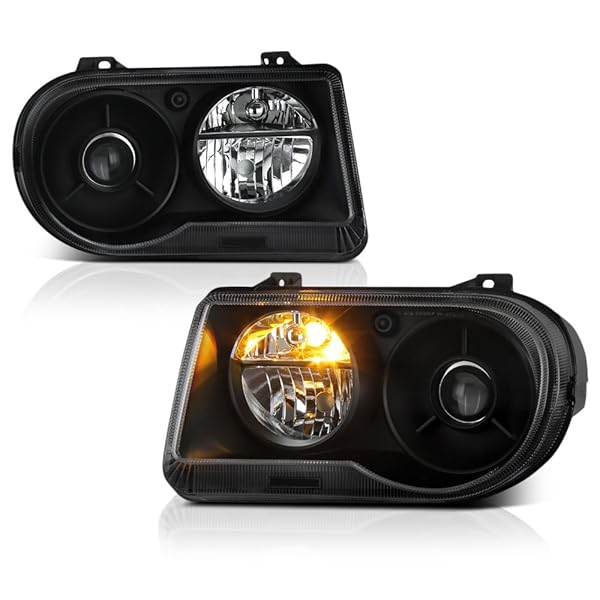 2005-2010 Chrysler 300C FACTORY STYLE Projector Headlights Assembly DRIVER SIDE