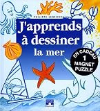 J'apprends � dessiner la mer : Avec un magnet puzzle