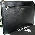 New gents Visconti black leather folio wallet bag 18238