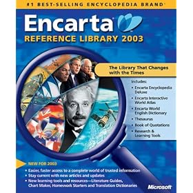 Microsoft Encarta Reference Library 2003  [OLD VERSION]