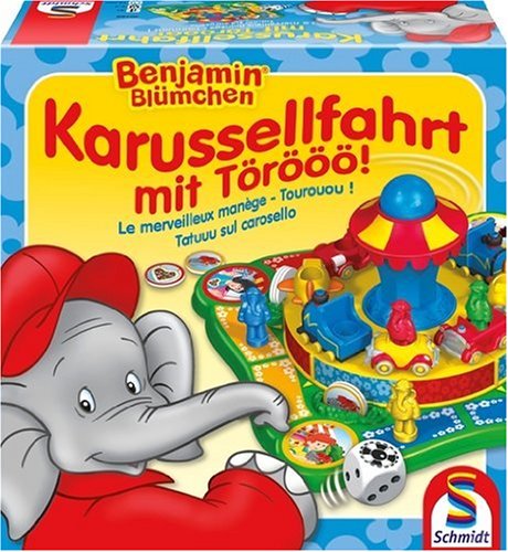 Schmidt Spiele 40466 – Benjamin Blümchen Karussellfahrt