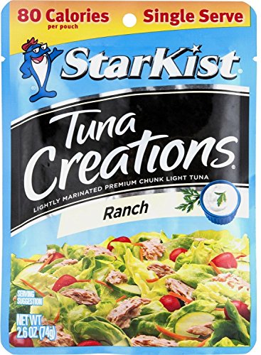 Starkist Tuna Creations Single Serve 2.6oz Pouch (Pack of 12) (Ranch)
