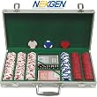 300 Las Vegas EDGE SPOT NEXGEN Poker Chips w/Aluminum Case