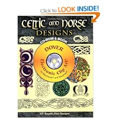 Celtic and Norse Designs CD-ROM and Book