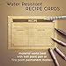 Vintage Art Deco Recipe Card Set from Dashleigh, 48 Cards, 4x6 inches, Water-Resistant and