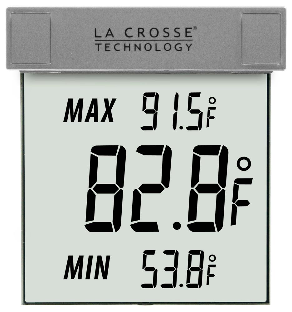 La Crosse Technology WS1025 Digital Window Thermometer