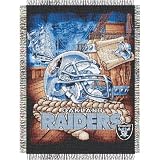 Oakland Raiders Woven Tapestry Throw