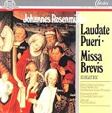Rosenmuller: Laudate Pueri, Missa Brevis & Violin Sonatas / Gundlach