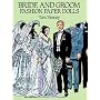 Bride and Groom Fashion Paper Dolls