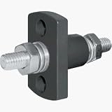 Blue Sea 2203 Black Terminal Feed-Through - Electrical Components - Blue Sea System by BLUE SEA SYSTEM