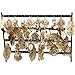 Yantu Wholesale Jewelry Lots 12pairs Mixed Style Gold Plated Stud Hoop Dangle Earrings