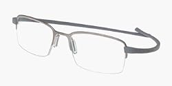 TAG HEUER 3202 002 TITANIUM GREY SEMI-RIMLESS EYEGLASSES 52mm