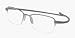 TAG HEUER 3202 002 TITANIUM GREY SEMI-RIMLESS EYEGLASSES 52mm