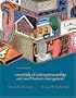 Essentials of Entrepreneurship and Small Business Management (4th Edition)