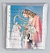 Rememberence - First Communion / Primera Comunion - Girl/Nina -2 and 1/2"x3" Plastic Case - Card - Finger Rosary