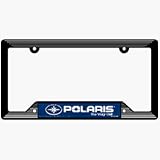 Polaris Blue-Grey License Plate Frame