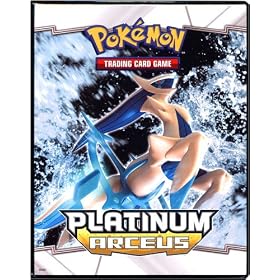 Ultra PRO Pokemon PLATINUM ARCEUS 4 POCKET Combo Album PORTFOLIO (Pokemon Trading Card Album / Binder)