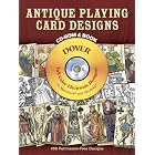 Antique Playing Card Designs CD-ROM and Book (Dover Electronic Clip Art) by  Henry Rene D'Allemagne