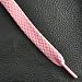 (Price/10 pairs)High Quality Shoelaces, Flat Shoelaces, Laces for Shoes ( Pink )