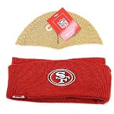 San Francisco 49ers Cuffed 3-Stripe Knit Hat