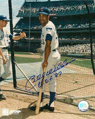 Autographed/Hand Signed Billy Williams - Chicago Cubs - 8x10 Photo