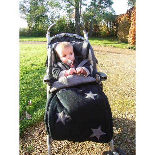 Cozyosko, Reversible Padded Buggy Bag - Black/charcoal Picture