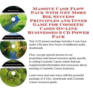Massive Cash Flow Pack with Get More Biz, Success Principles and Inner Game for Cosmetic Cases On-line Businesses 3 CD Power Pack (Audio CD)