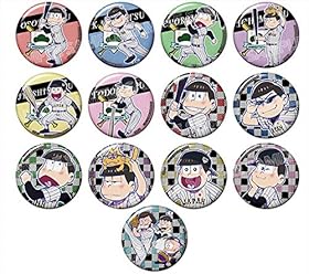 おそ松さん 侍ジャパンコラボトレーディング缶バッジ 13個入りBOX