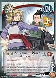 Naruto Battle of Destiny N-264 Shikamaru Nara & Temari Super Rare Card