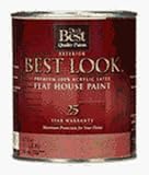 - W35W00803-16 Best Look Latex Flat 100% Acrylic House Paint