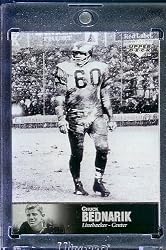 1997 Upper Deck Legends # 22 Chuck Bednarik Philadelphia Eagles Football Card - Mint Condition - Shipped In Protective ScrewDown Case!