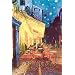 The Caf� Terrace on the Place du Forum, Arles, at Night, c.1888 Art Styles Poster Print by Vincent van Gogh, 24x36