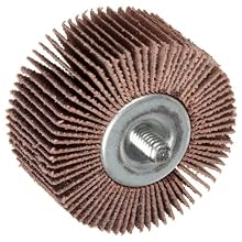 Norton Metalite R265 Abrasive Flap Wheel, Threaded Shank, Aluminum Oxide