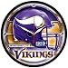 Minnesota Vikings Round Clock