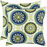 Greendale Home Fashions Indoor/Outdoor Accent Pillows, Summer, Set of 2